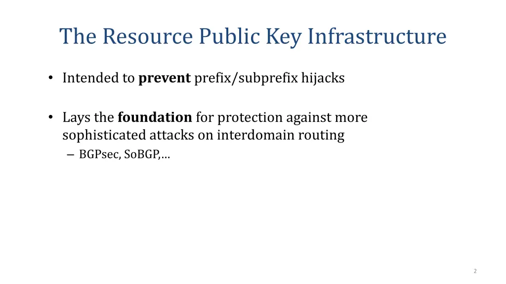 the resource public key infrastructure