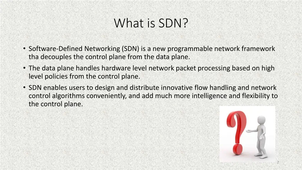 what is sdn