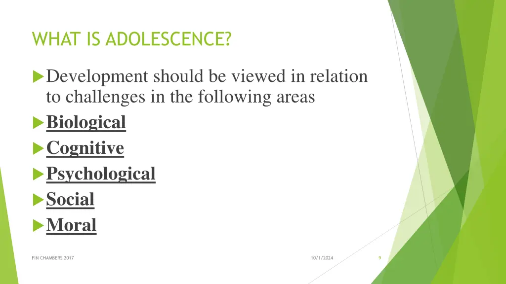 what is adolescence 1