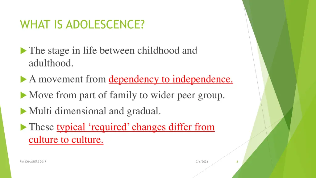 what is adolescence