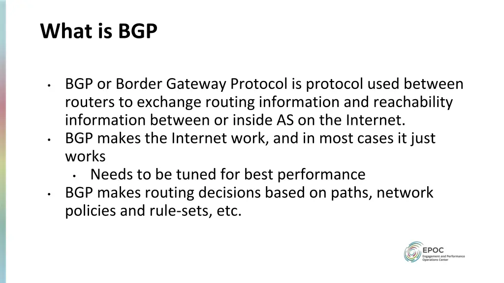 what is bgp