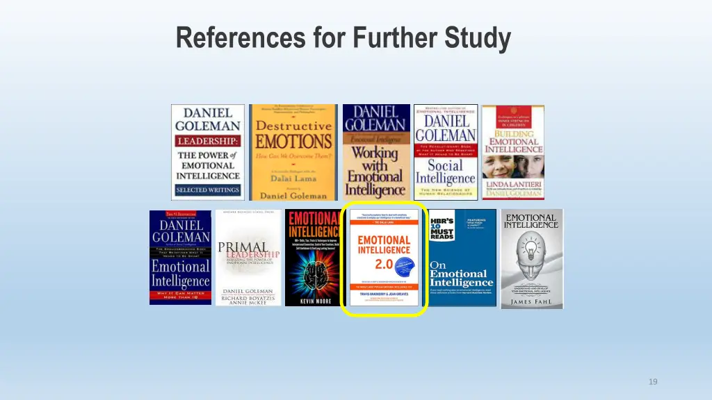 references for further study