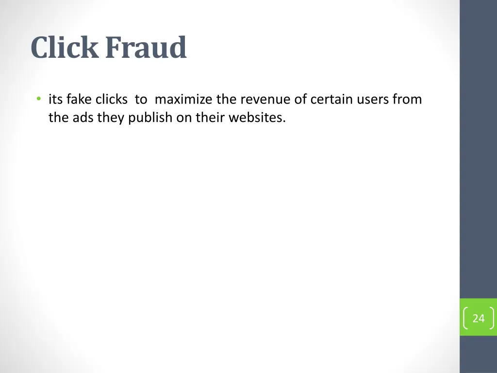 click fraud