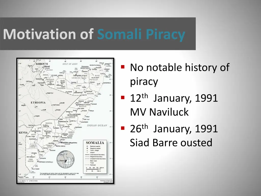 motivation of somali piracy