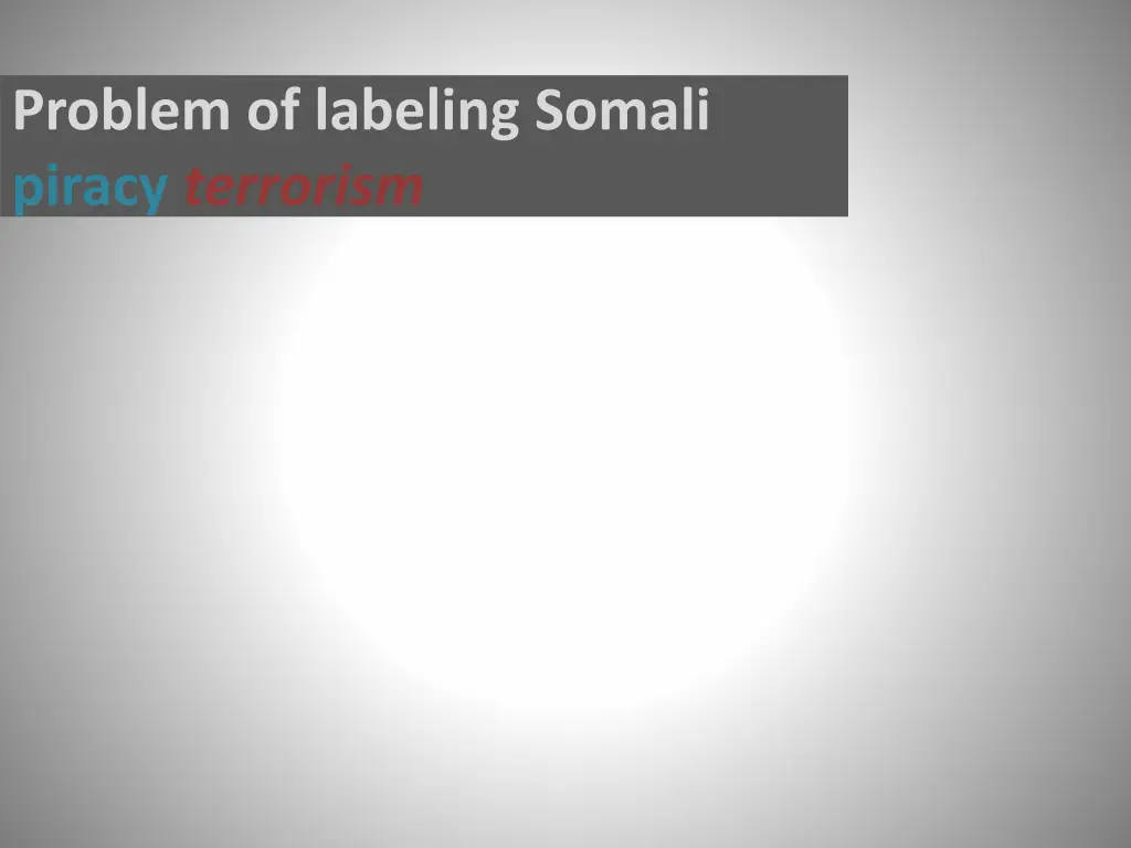 problem of labeling somali piracy terrorism