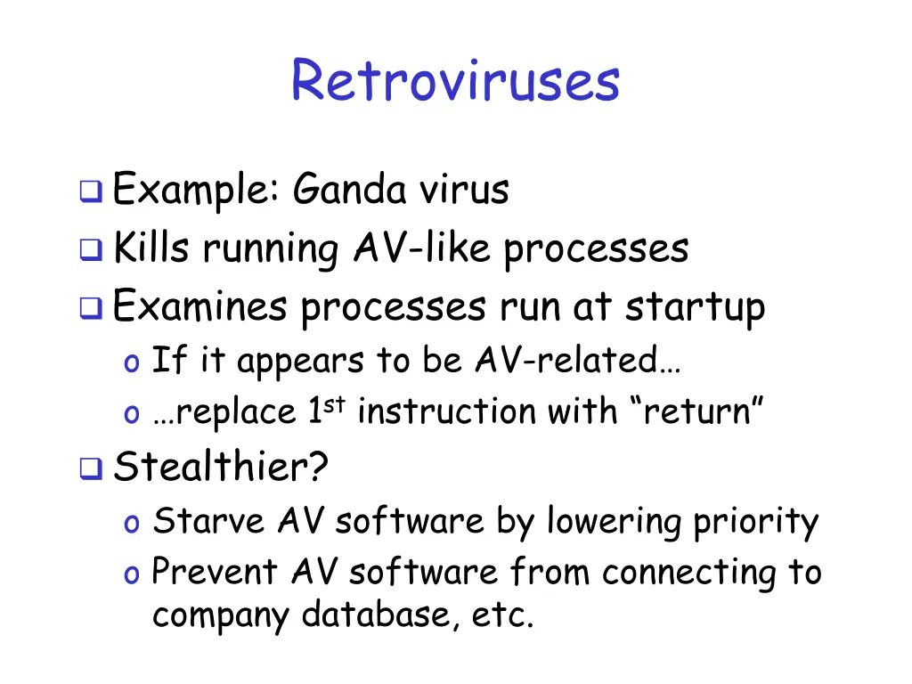 retroviruses 1