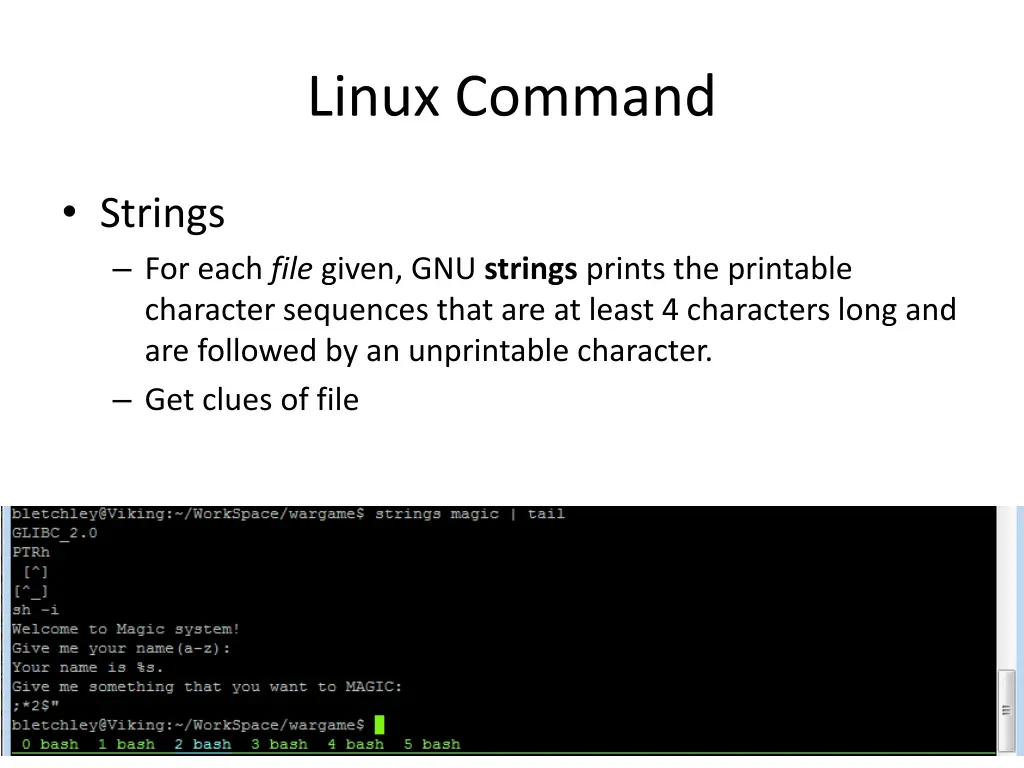 linux command