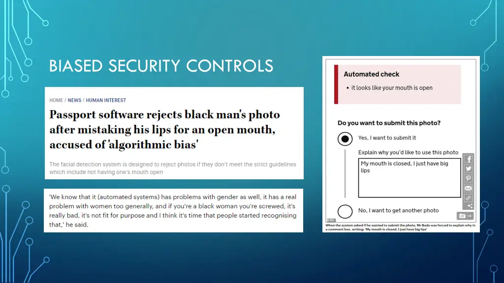 biased security controls