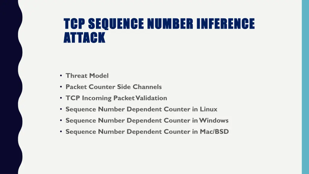 tcp sequence number inference tcp sequence number