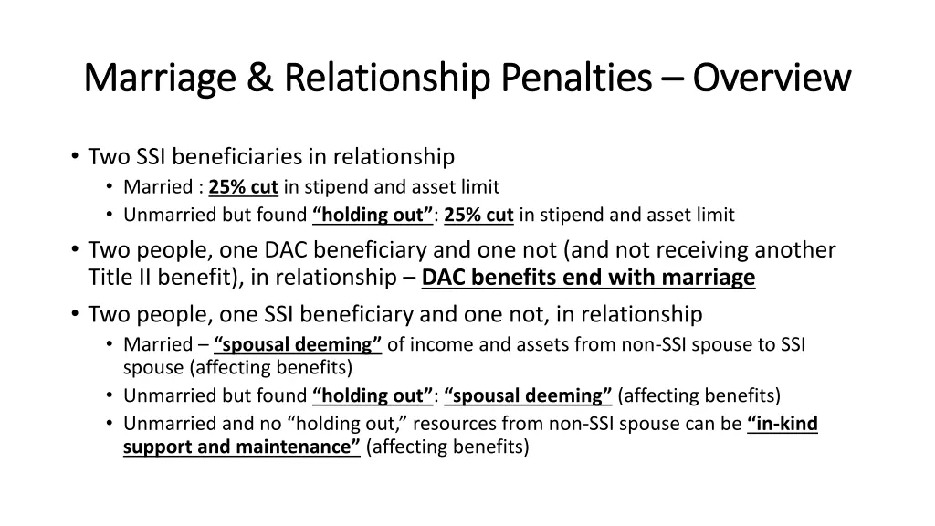 marriage relationship penalties marriage