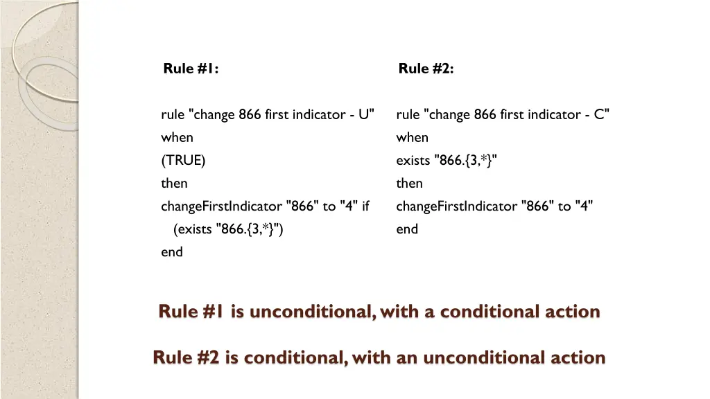 rule 1 1