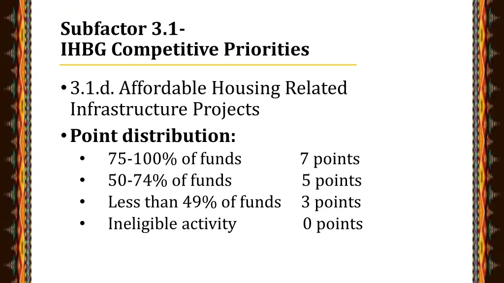 subfactor 3 1 ihbg competitive priorities 15