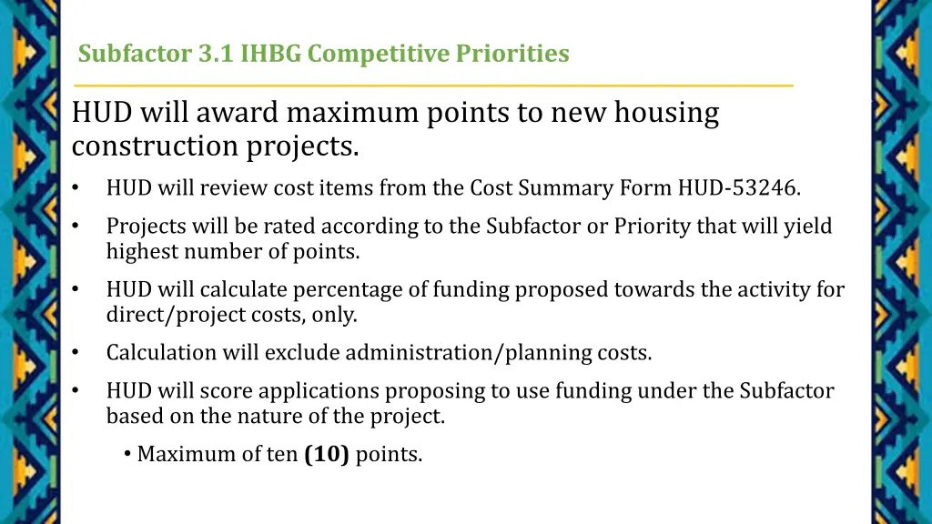 subfactor 3 1 ihbg competitive priorities 2