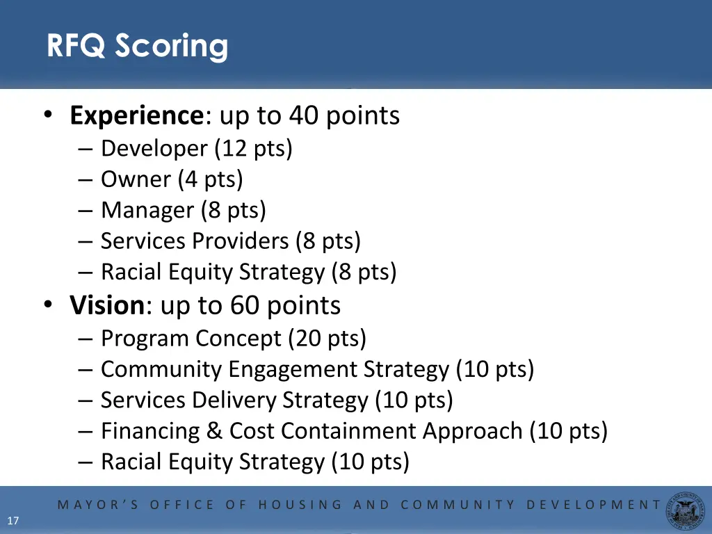 rfq scoring