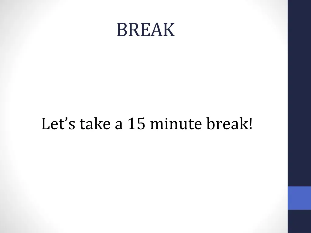 break