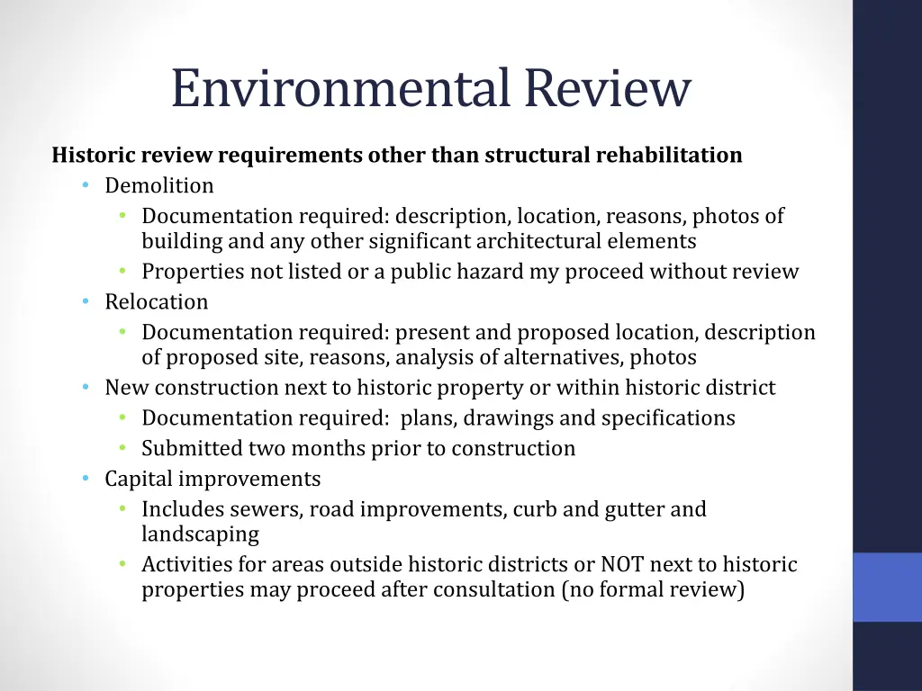 environmental review 2