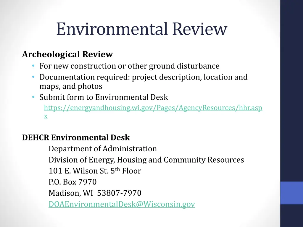 environmental review 3