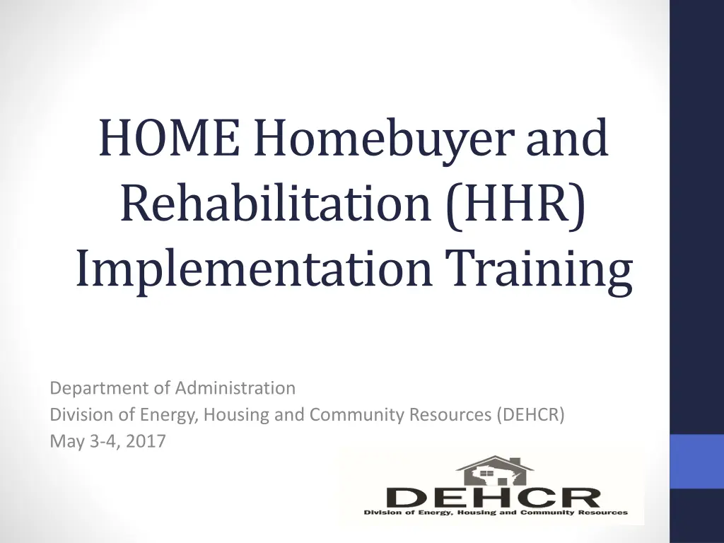 home homebuyer and rehabilitation 1