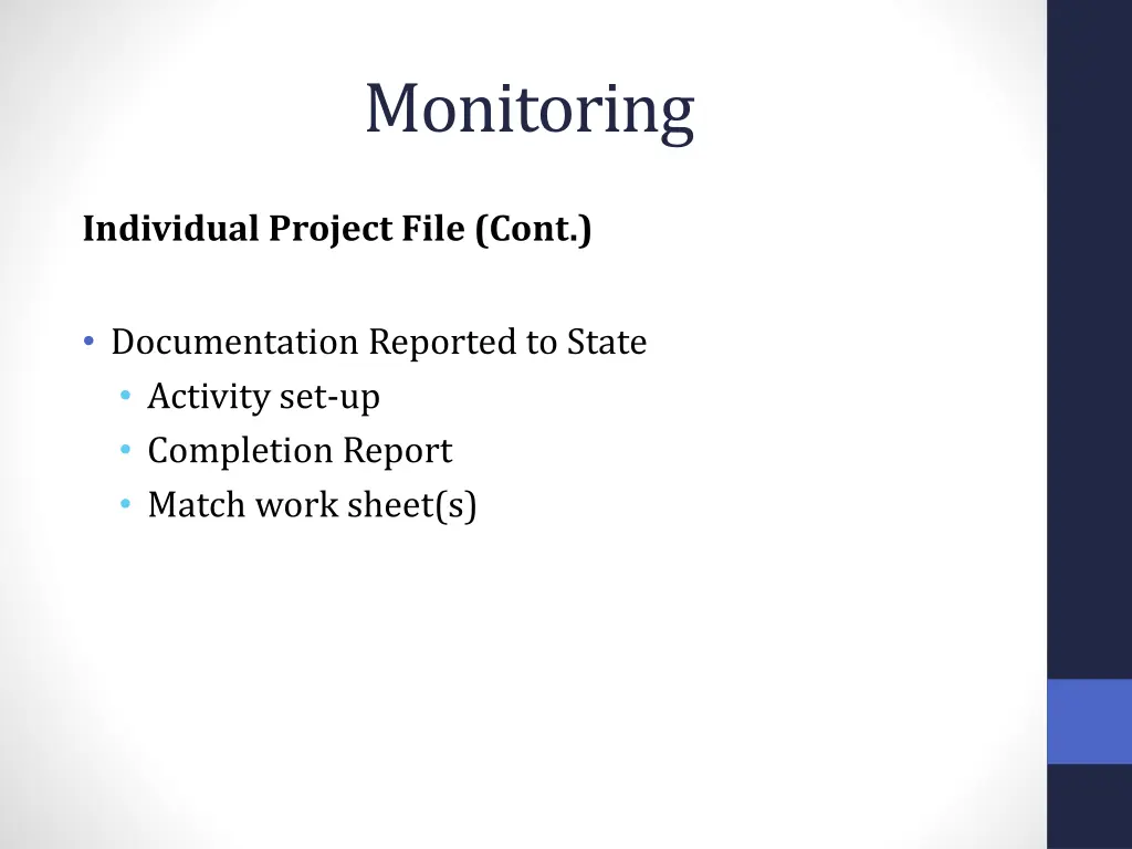 monitoring 6