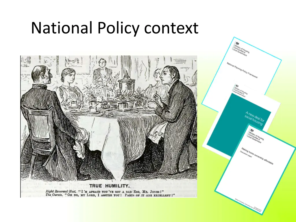 national policy context