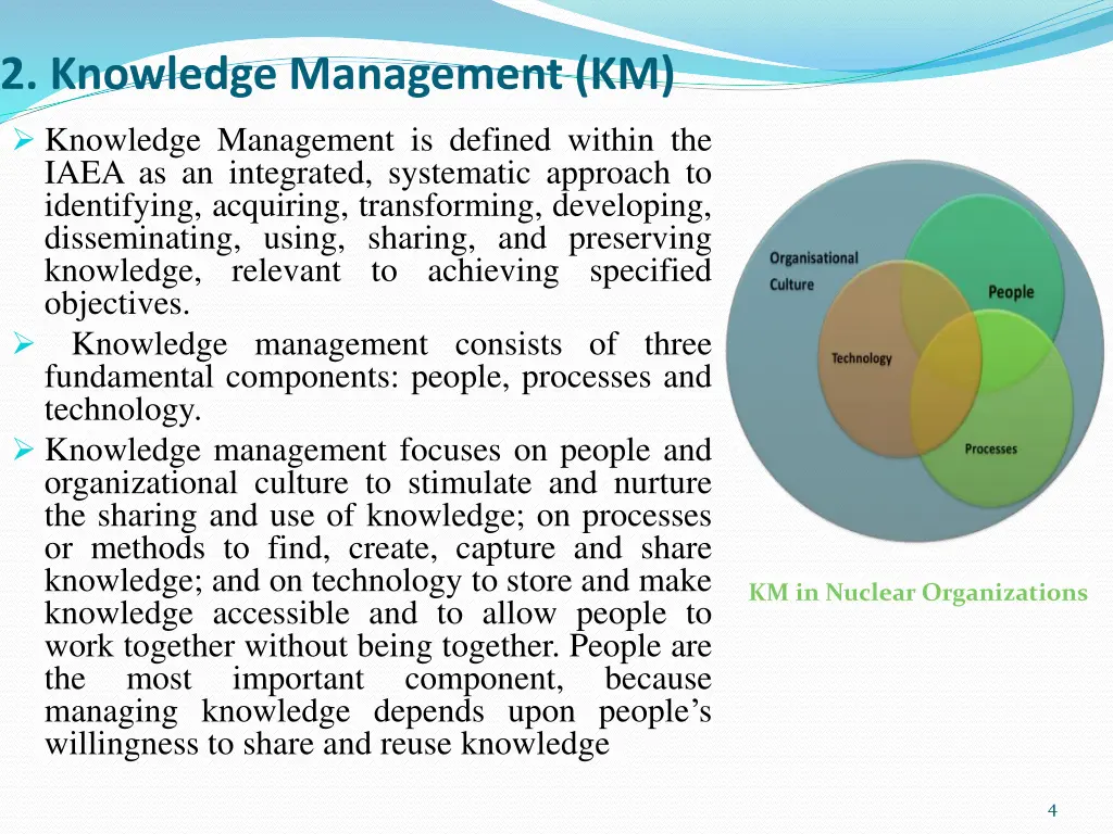 2 knowledge management km