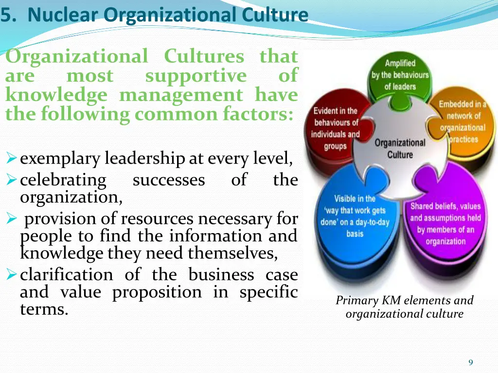 5 nuclear organizational culture