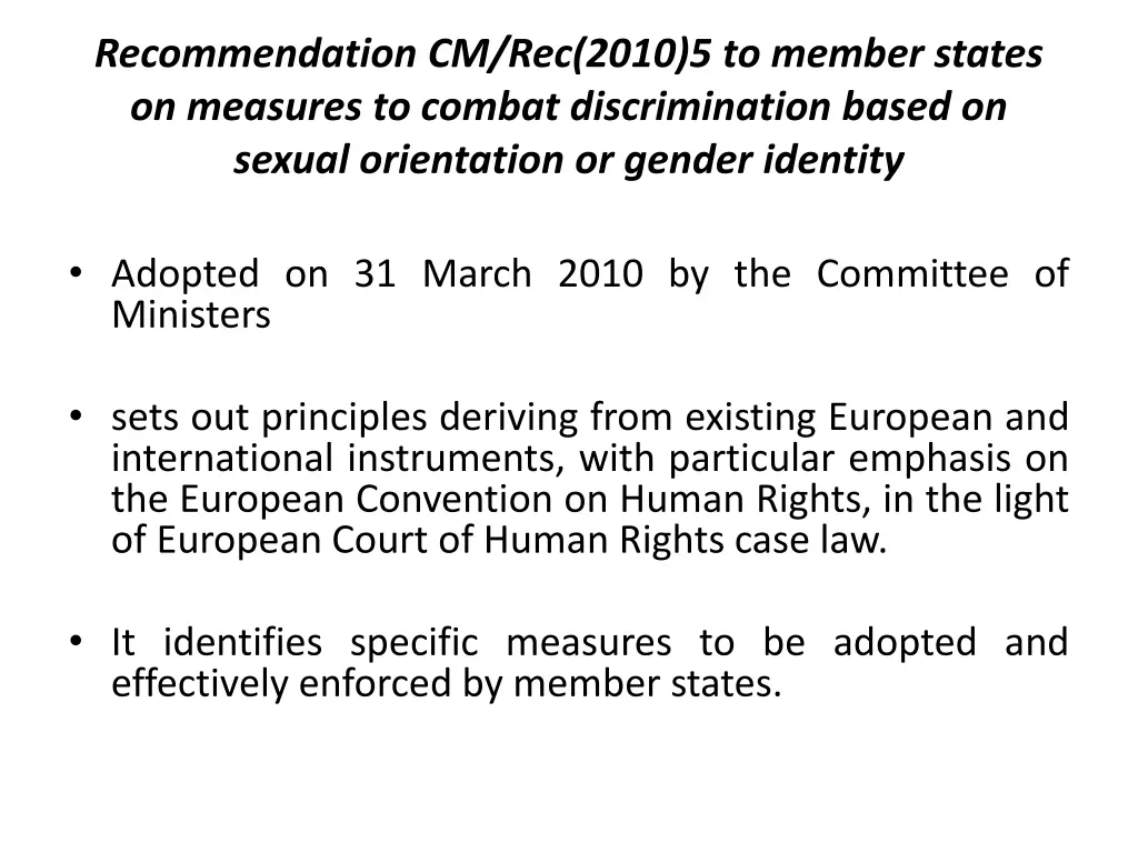 recommendation cm rec 2010 5 to member states