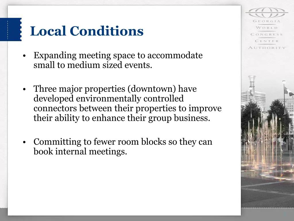 local conditions