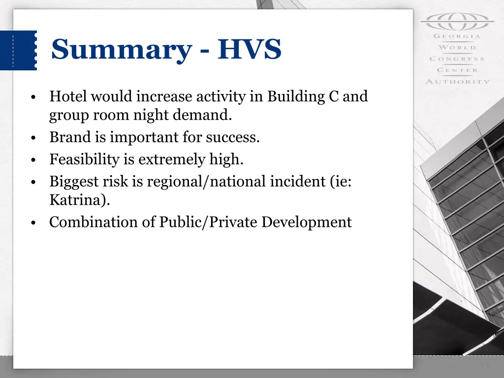 summary hvs