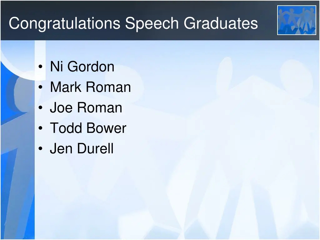 congratulations speech graduates