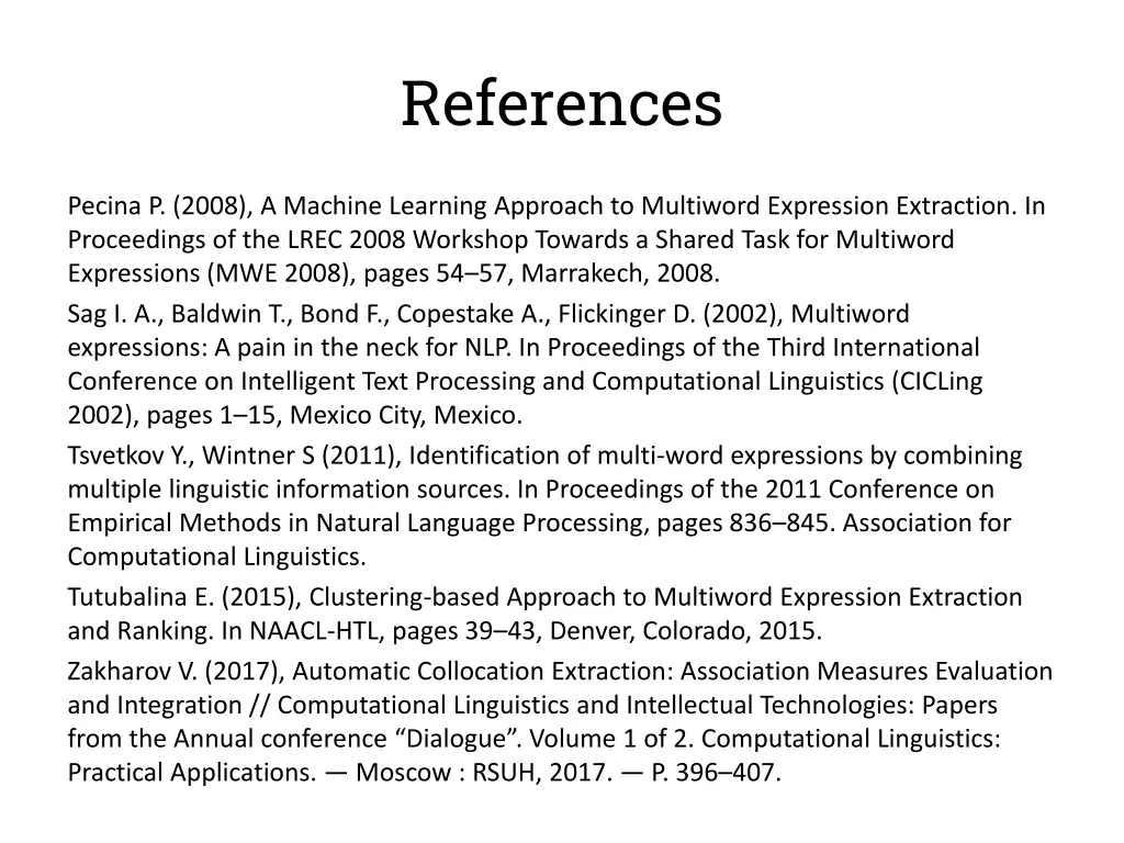 references 1