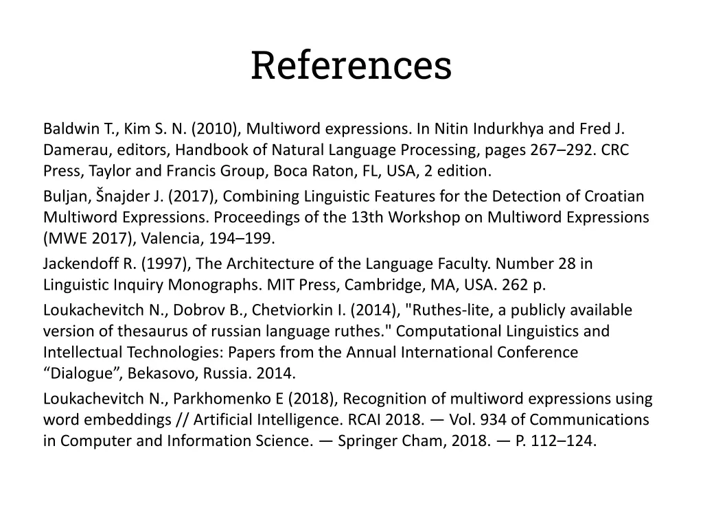 references