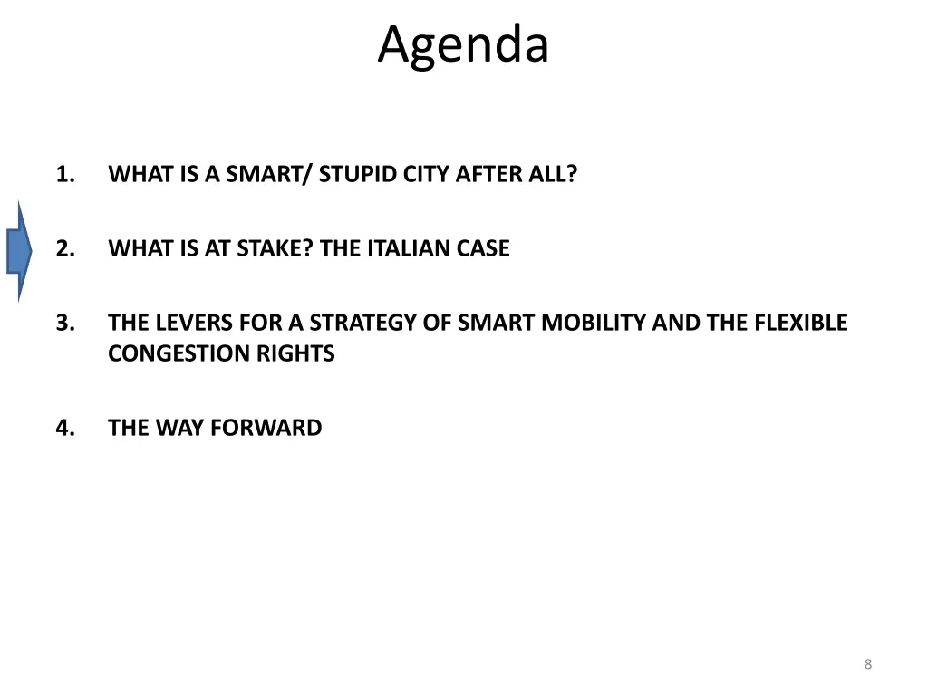 agenda 1