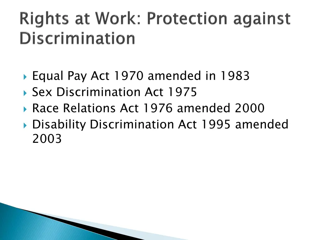 equal pay act 1970 amended in 1983