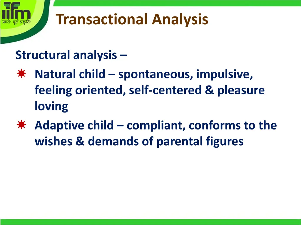 transactional analysis 4