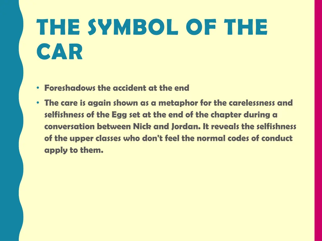 the symbol of the car 1