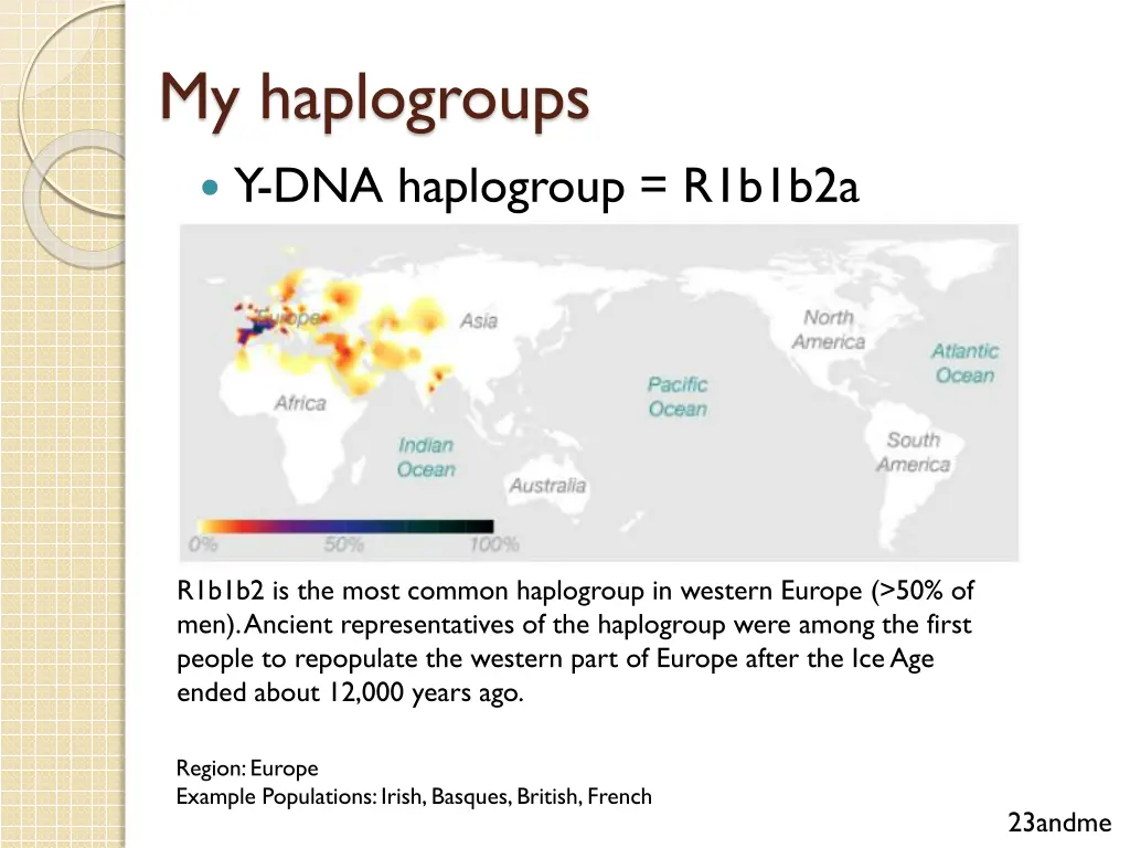 my haplogroups