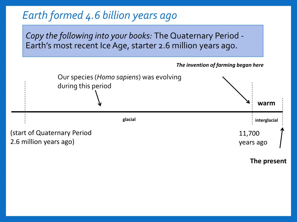 earth formed 4 6 billion years ago