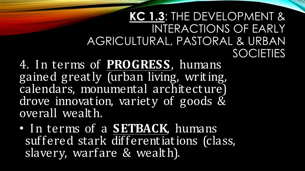 kc 1 3 the development interactions of early 4