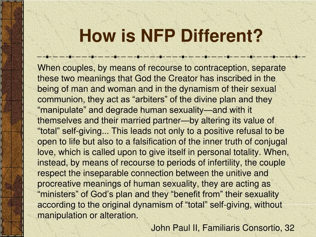 how is nfp different