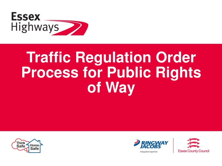 traffic regulation order process for public