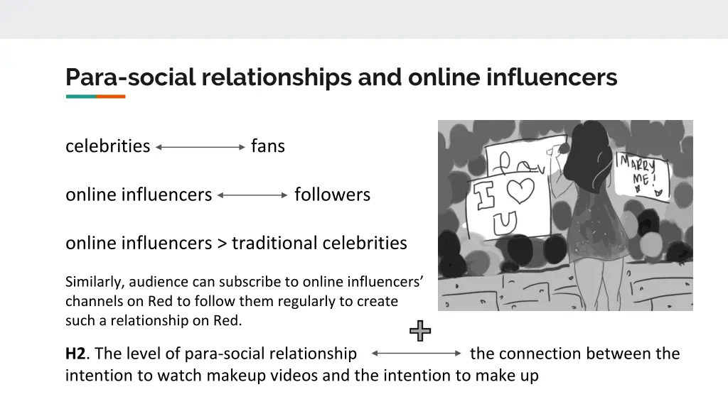 para social relationships and online influencers