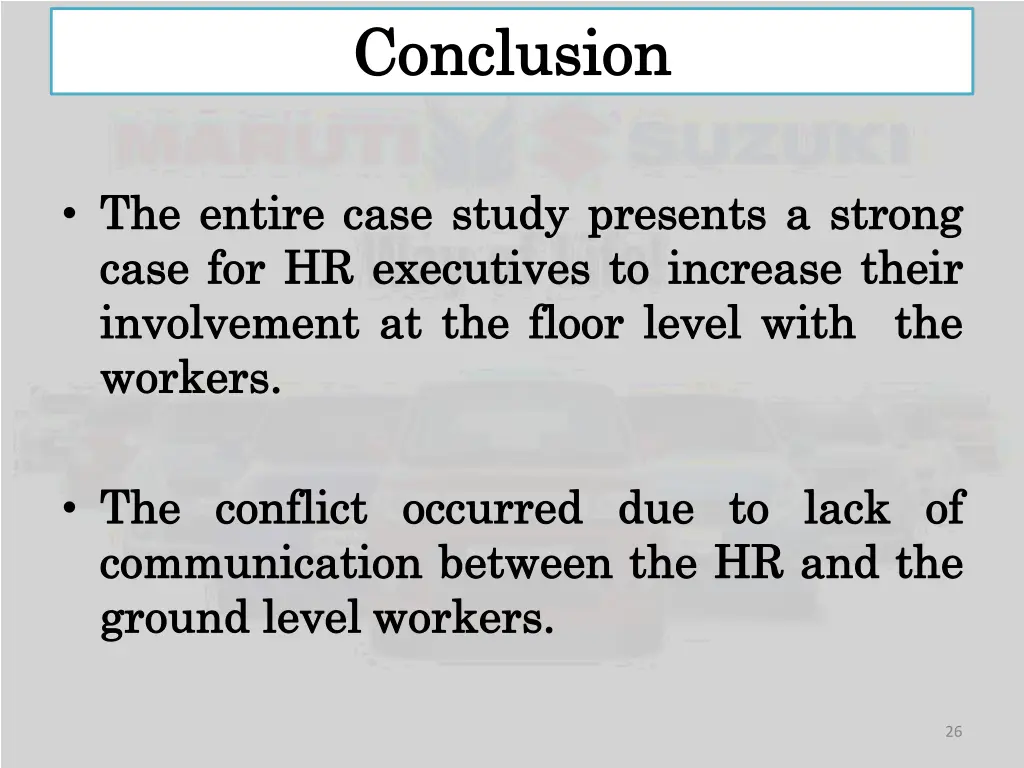 conclusion conclusion