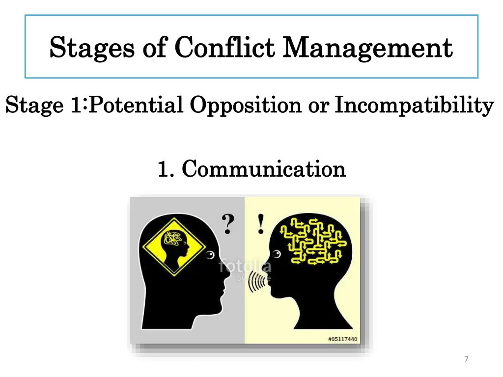 stages of conflict stages of conflict management 1