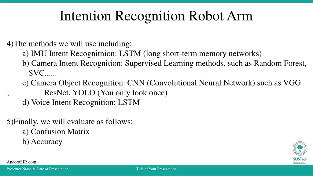 intention recognition robot arm 3