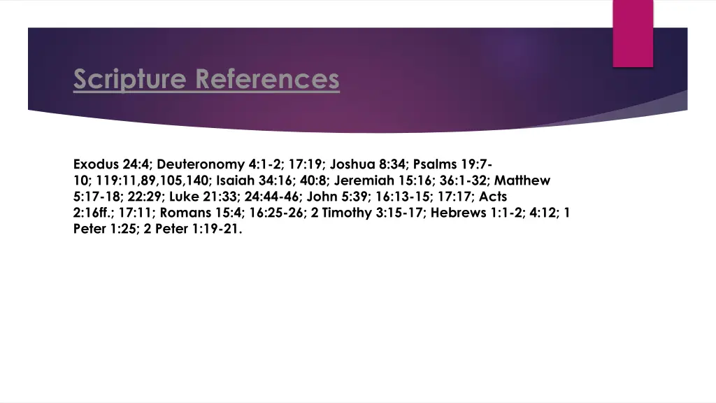 scripture references