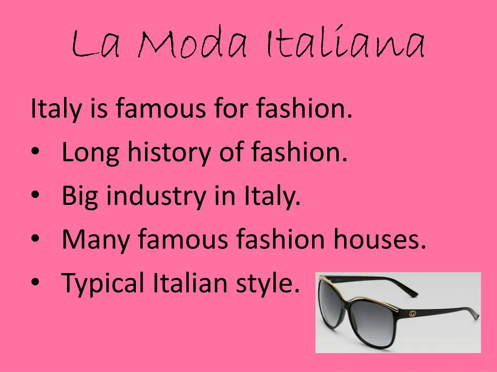 la moda italiana 1