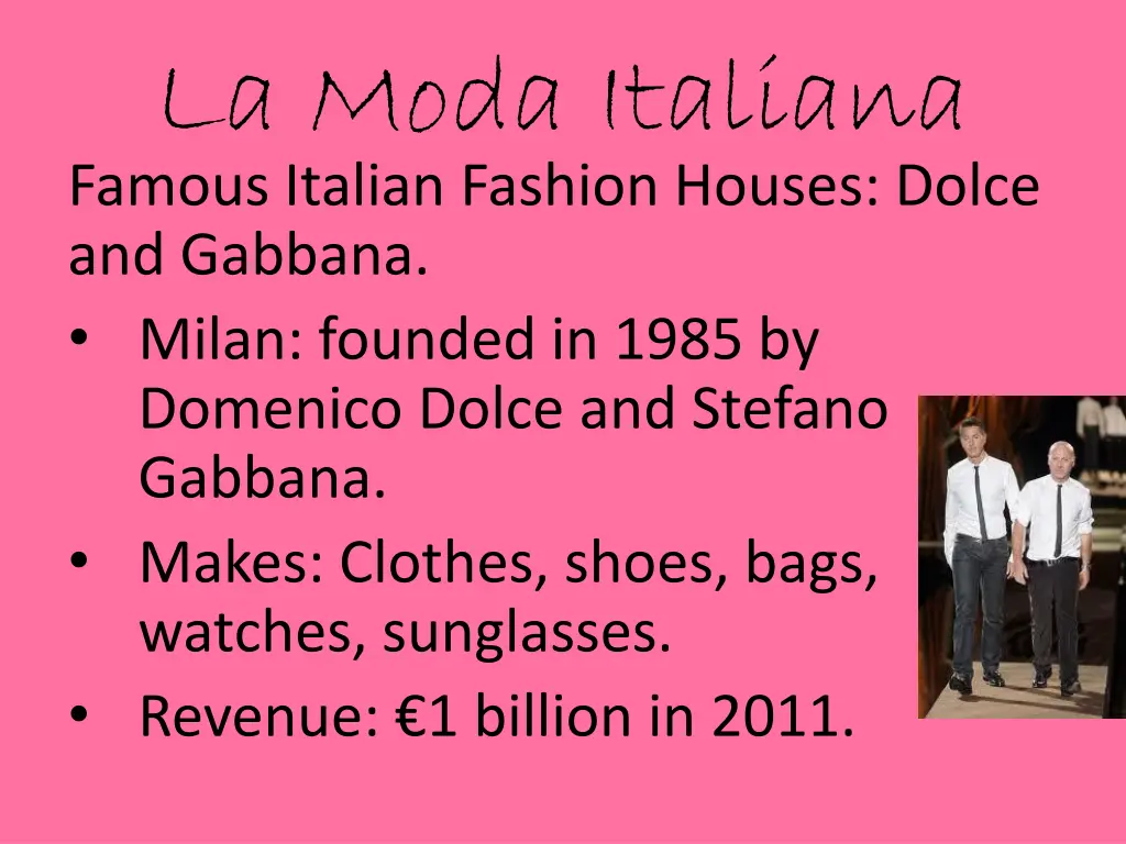 la moda italiana famous italian fashion houses 1