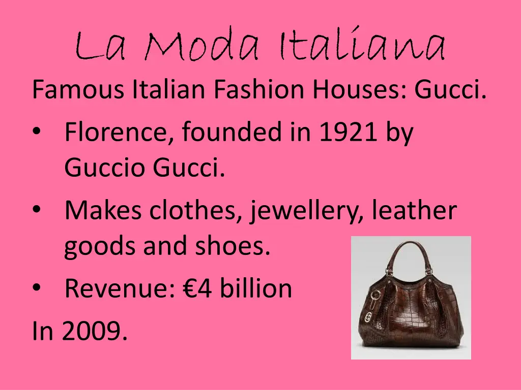 la moda italiana famous italian fashion houses