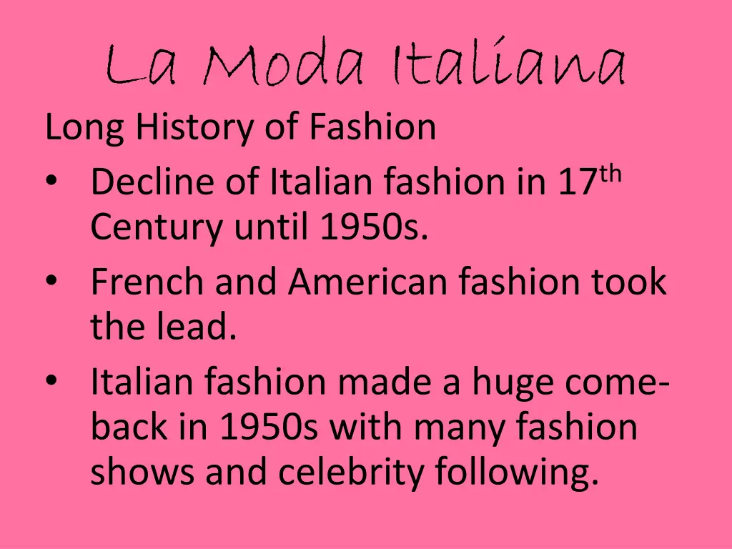 la moda italiana long history of fashion decline